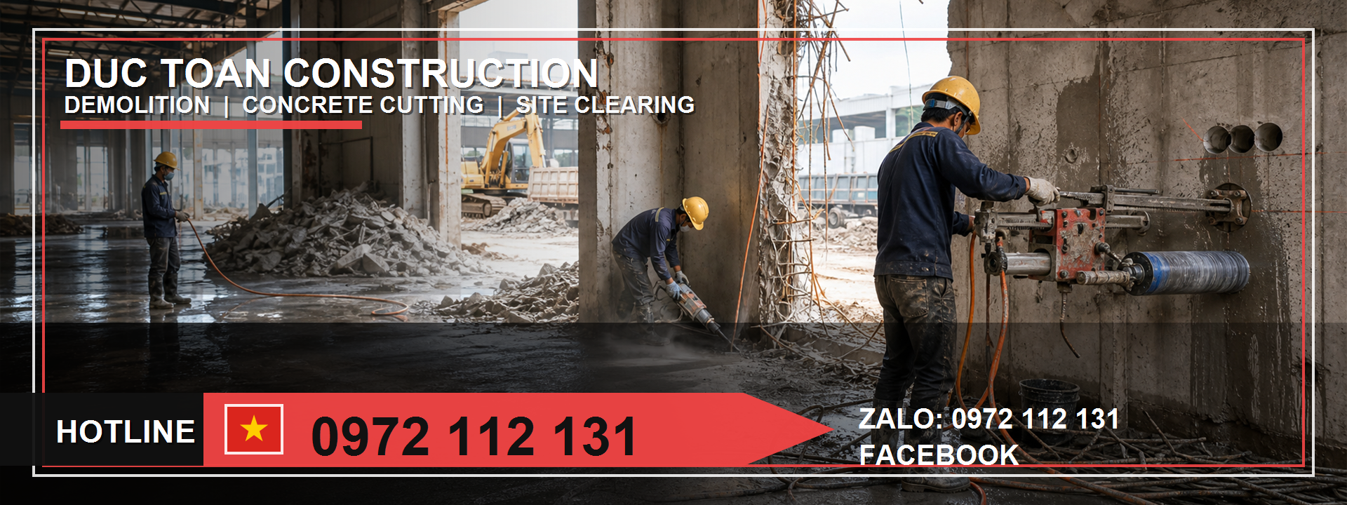 đập vách ngăn giá rẻ Cần Giờ